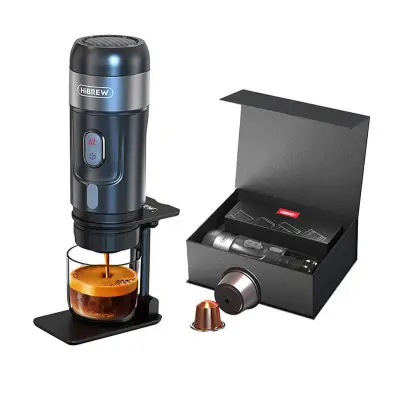 Aparat de cafea portabil 3 în 1 cu carcasă 80W HiBREW H4A